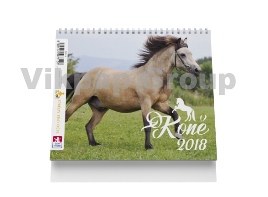 Kalendář Koně 2018 střední ALL365 a.s.